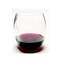GC Home & Garden 3.25” Clear Drinkware Stemless Design Wine Glass 8 oz